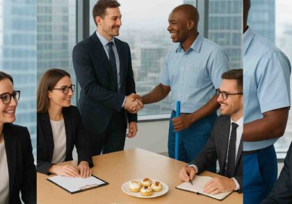 فروشنده حرفه ای مشتری را متقاعد به خرید کرد